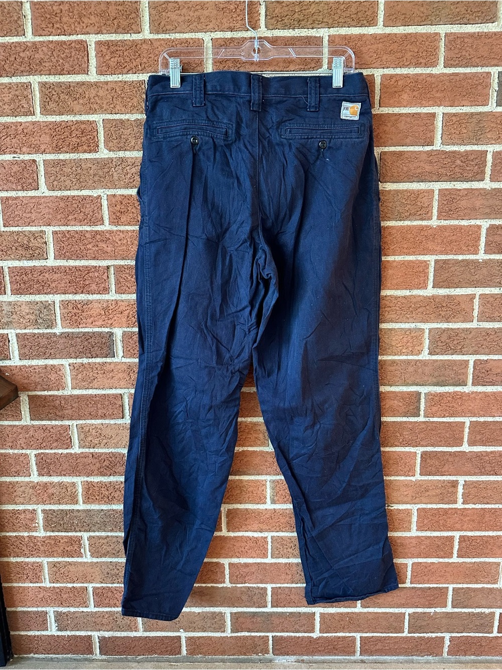 Carhartt FR NFPA 2112 CAT 2 Work Pants Navy Men's 32x34 MPN 371-20